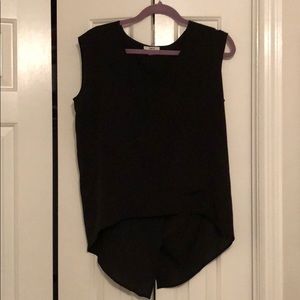 Bar ||| flowy black sleeveless dress top